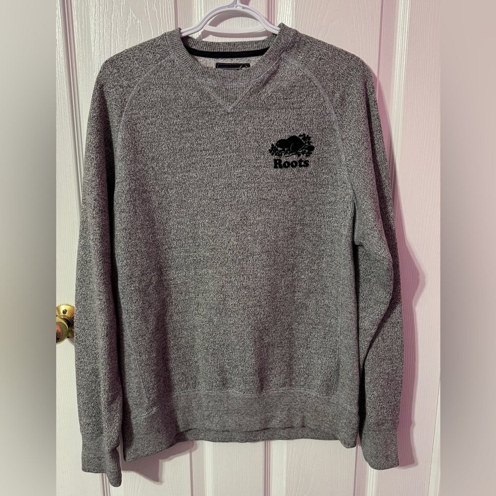 Roots Salt and Pepper Crewneck Men's Sweater